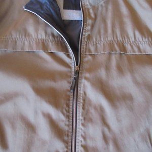 London Fog - Packable Windbreaker - Tan - Sz L